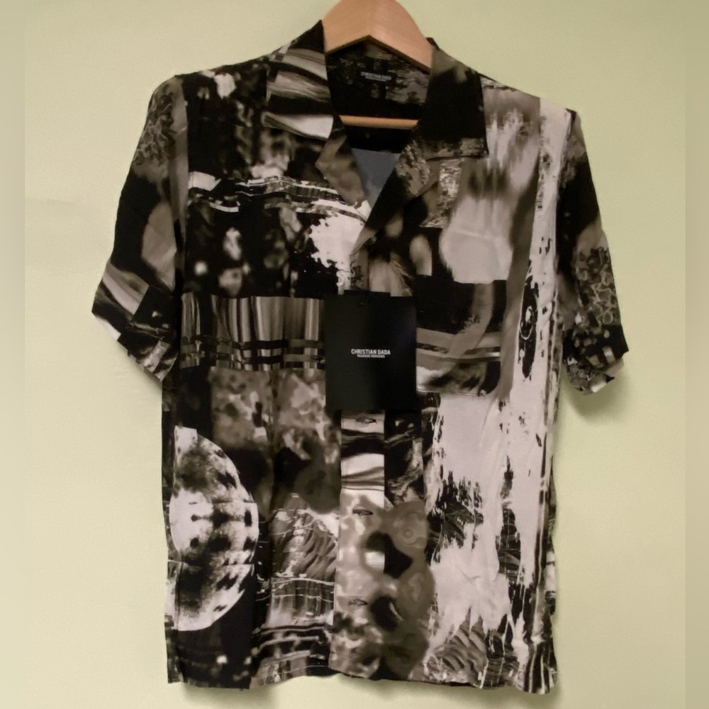 Dior Black and White Men's Shirt